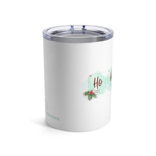 Load image into Gallery viewer, Holmium X3 (Ho Ho Ho)  - Christmas Special Edition Tumbler (10oz) - Petite Lab Creations
