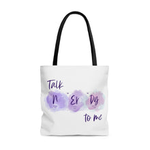 Load image into Gallery viewer, &quot;Talk Nerdy to me&quot; | Periodic Element Tote Bag

