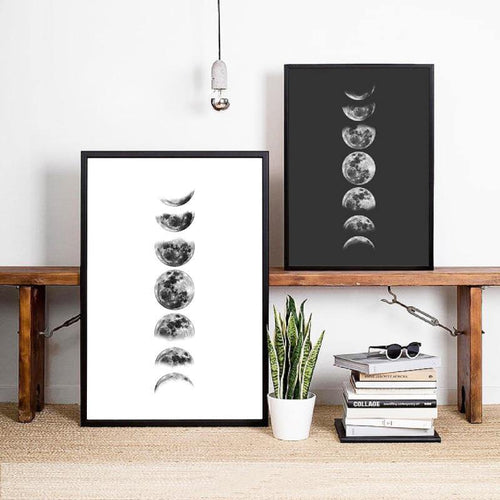'Take Me To The Moon🎶🌚🌝' - Moon Phase Wall Art - Petite Lab Creations