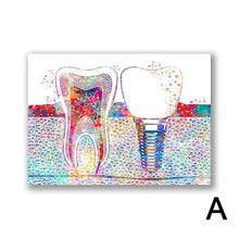 Load image into Gallery viewer, &#39;My implants are not your implants🦷🦷&#39; - Petite Dentist Wall Art - Petite Lab Creations

