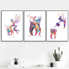 Load image into Gallery viewer, &#39;Tooth and Tooth Fairy 🦷&amp;🧚‍♀️&#39; - Petite Dentist Wall Art - Petite Lab Creations
