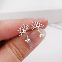 Load image into Gallery viewer, &#39;Show Your Action Potential&#39; - Neuron Earrings - Petite Lab Creations
